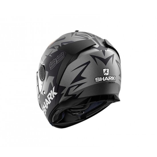 CAPACETE SHARK SPARTAN LORENZO AUSTRIAN GP AKA FOSCO